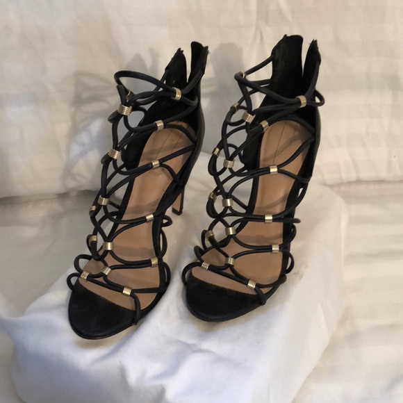 Aldo Shoes - Aldo Strappy Black Heels